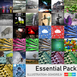 Eau et Liquides Vol. 2 contenu : 16 volumes, 37 heures d'ambiances de sons et de bruits extérieur et intérieur